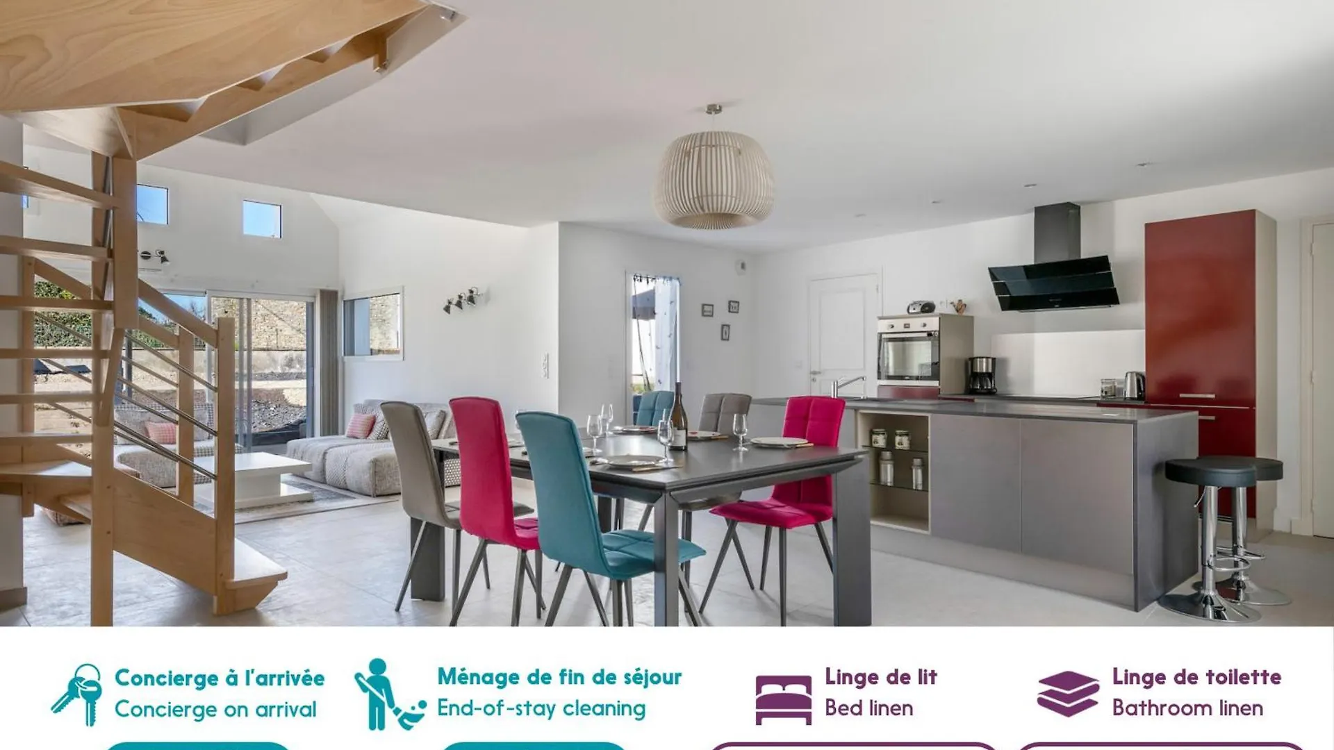 Holiday home Grande Maison Pour 8 Personnes A St Armel Saint-Armel